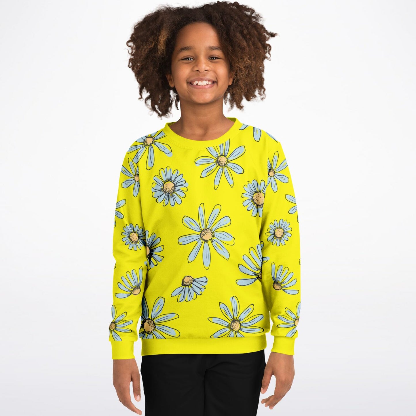 Bright Daisies Kids sweatshirt (4 variants)