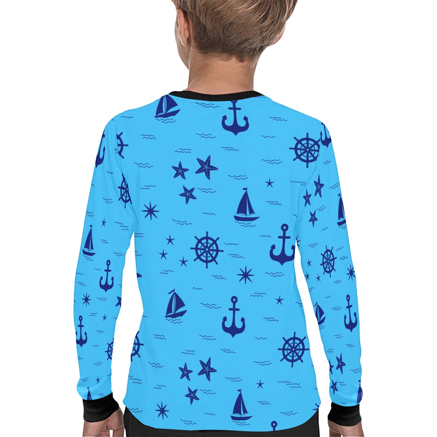 Blue Marine Kids LS T-shirt