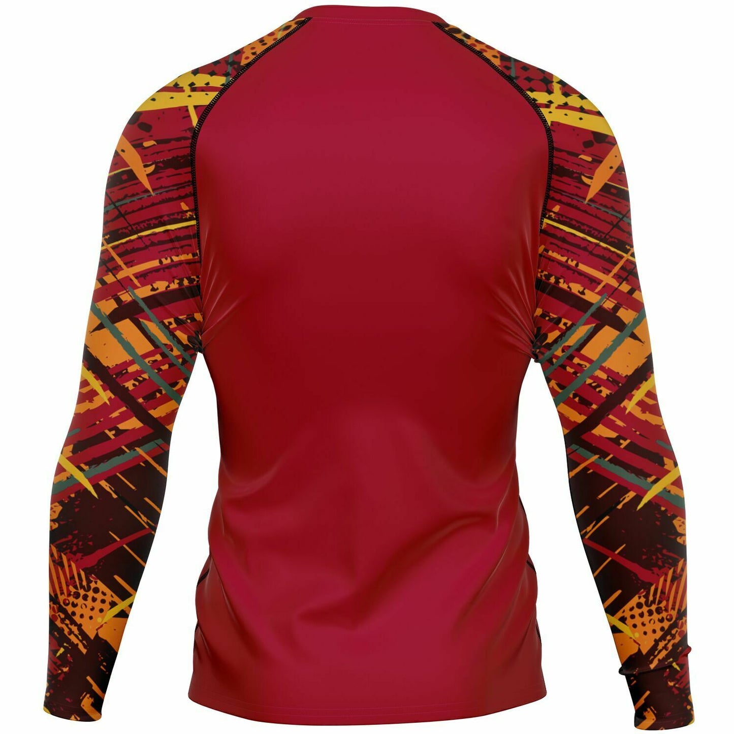 Koi Red Men's Rashguard (two sleeves)