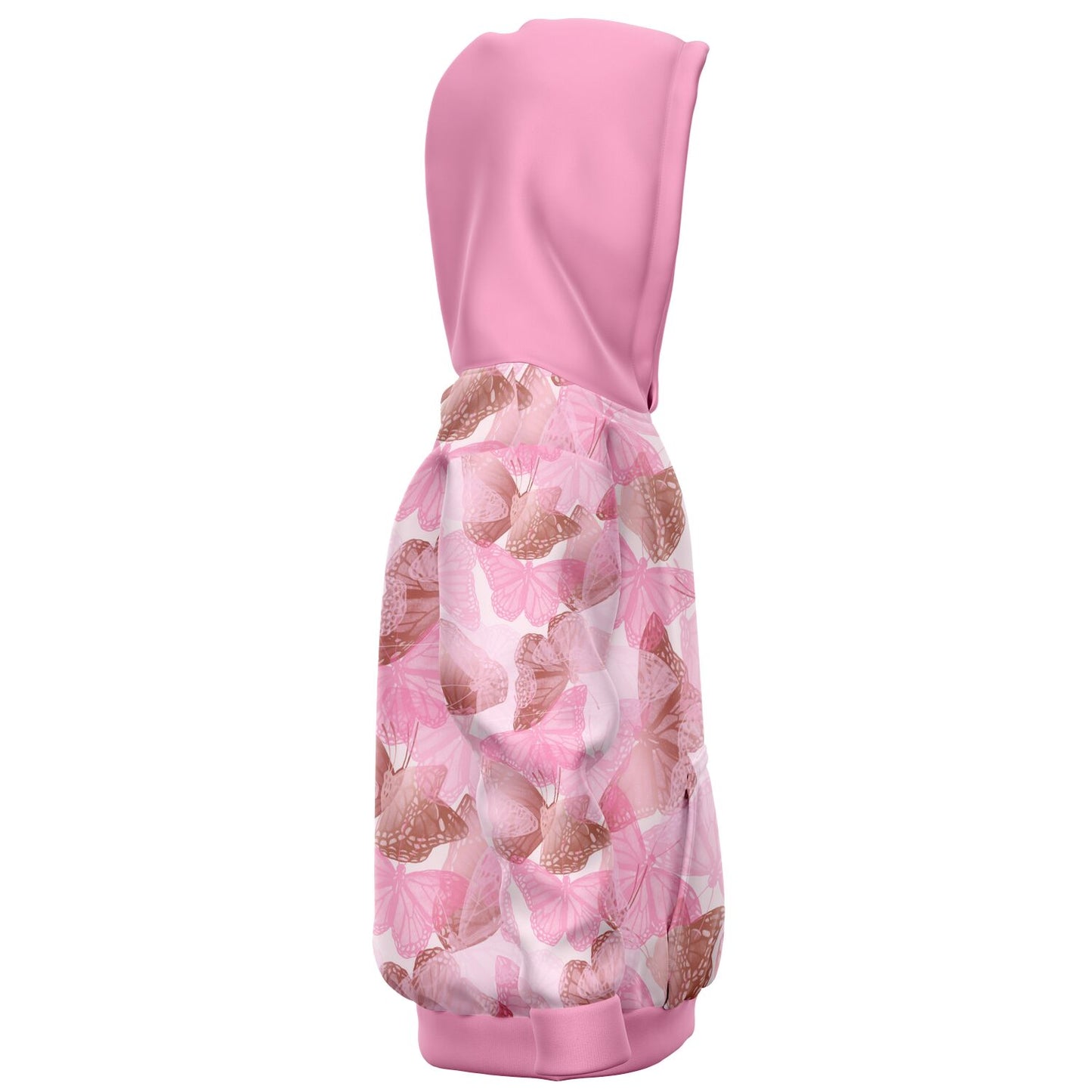 Pink Butterflies Kids Hoodie