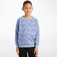 Waves Kids Poly Sweatshirt Light Blue