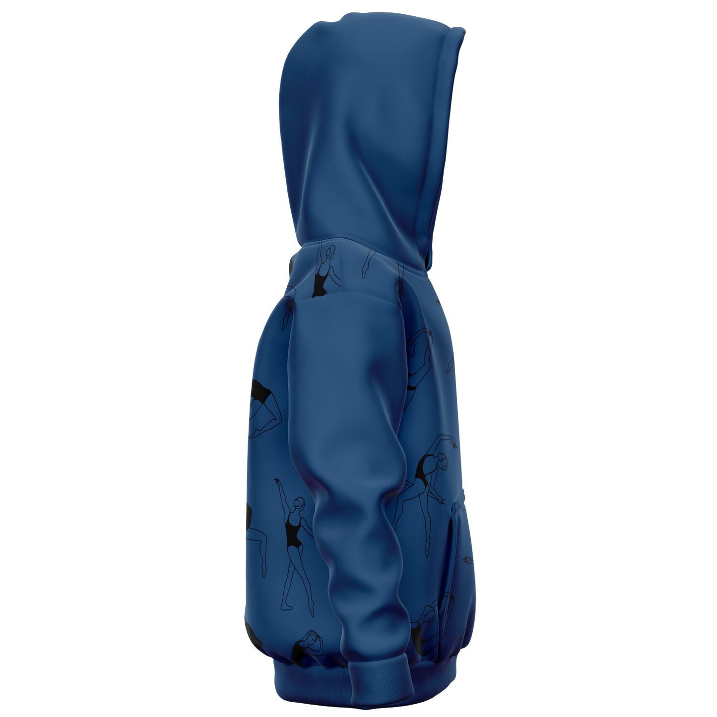 Blue Gymnastics Kids Hoodie