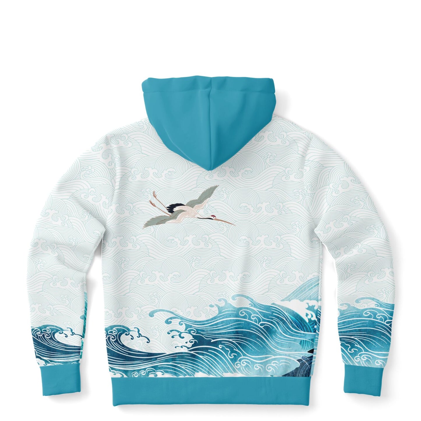 Waves & Cranes Zip Hoodie Unisex (3 variants)