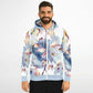 Blue Leaves Zip Hoodie - original