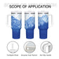Copy of Snow Mountains 40oz Tumbler with Handle Stainless Steel