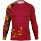 Koi Red Men's Rashguard (one sleeve)