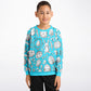 Easter Blue Kids Sweatshirt