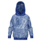 Blue Ice Hockey Kids Hoodie
