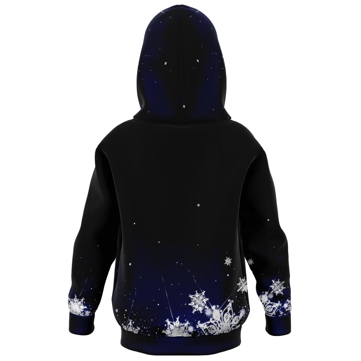 Dark Blue Hockey Kids Hoodie