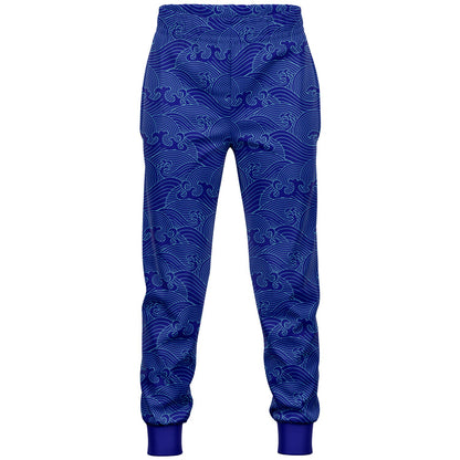 Waves Kids Poly Joggers Dark Blue