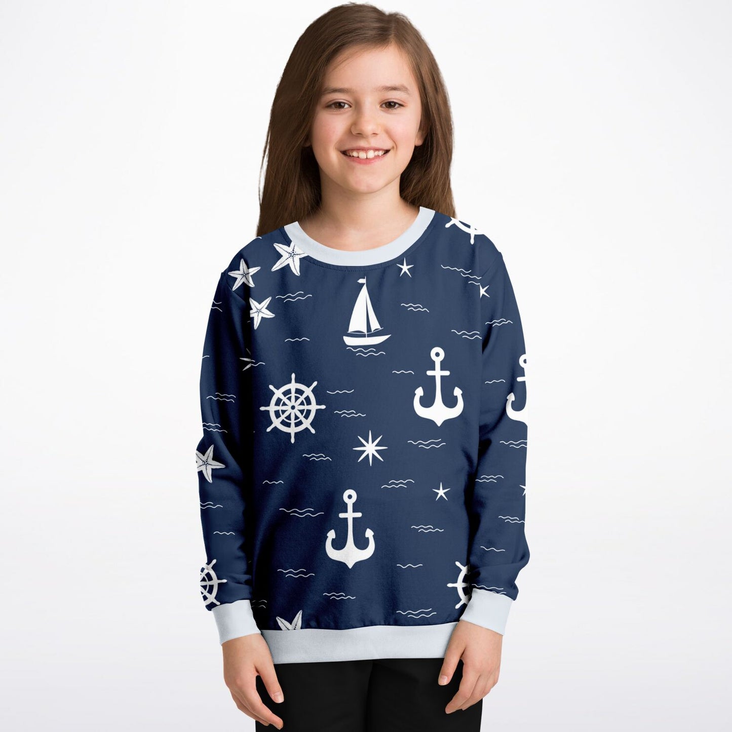 Blue Marine Kids Sweatshirt