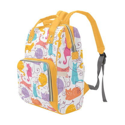 Cats Multipurpose Backpack/Diaper Bag