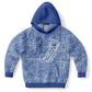 Blue Ice Hockey Kids Hoodie