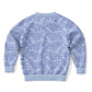 Waves Kids Poly Sweatshirt Light Blue
