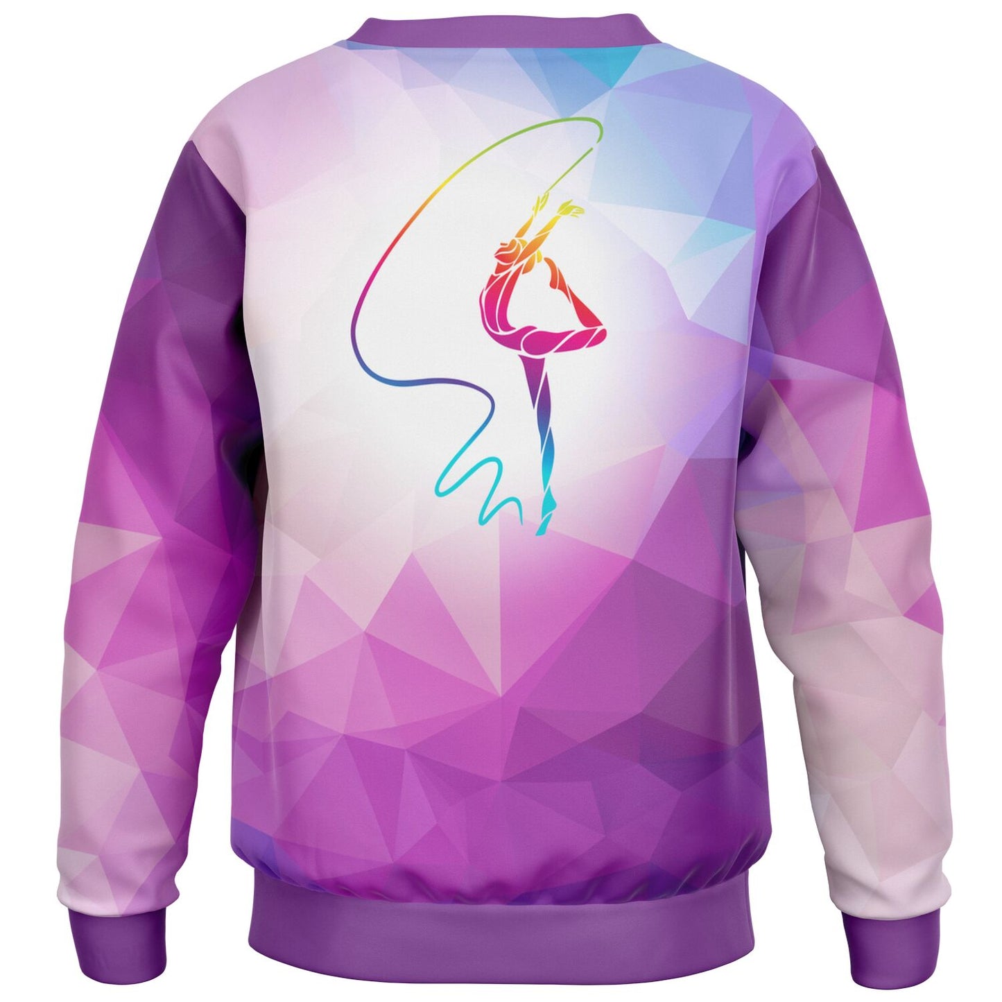 Purple Gymnast Girl Sweatshirt