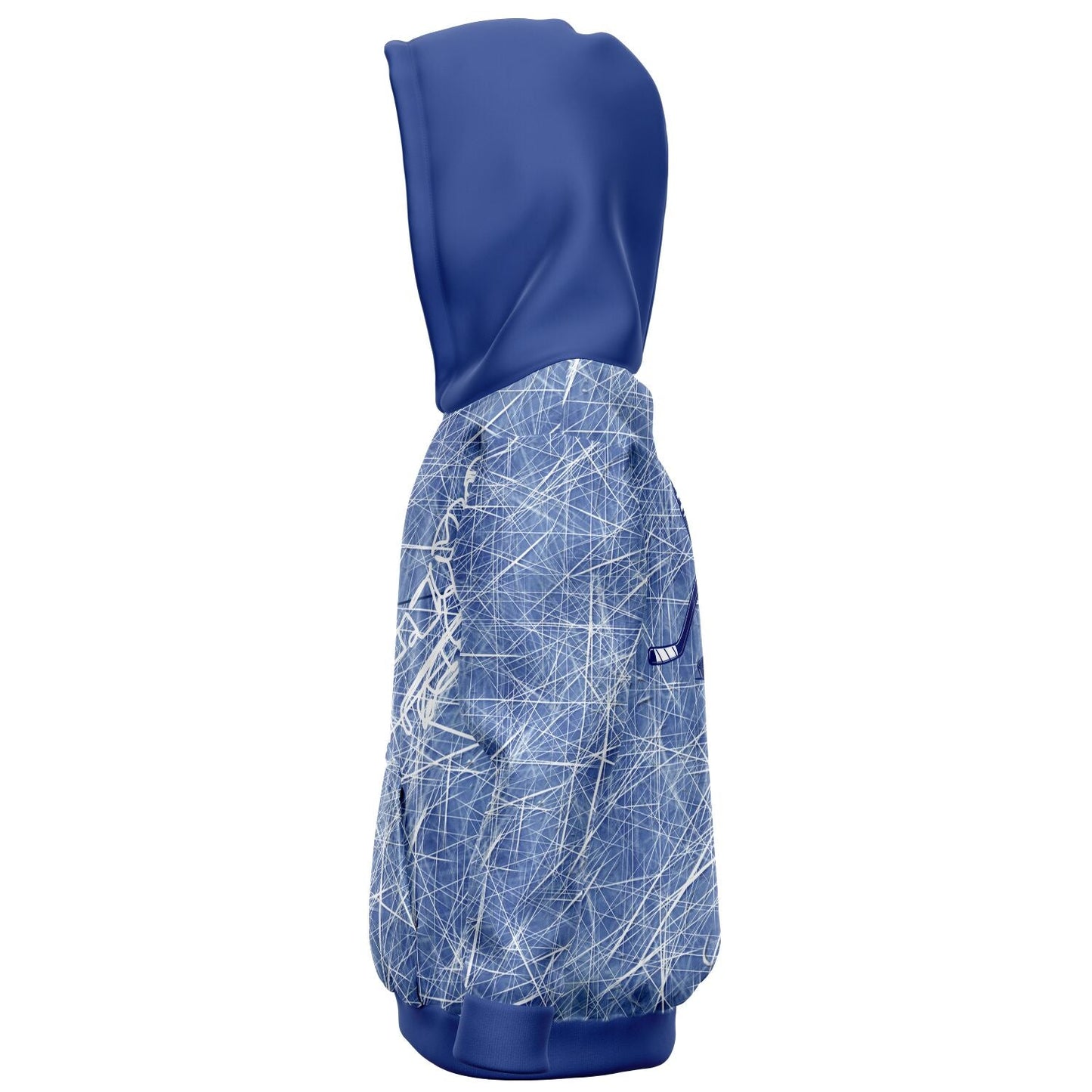 Blue Ice Hockey Kids Hoodie