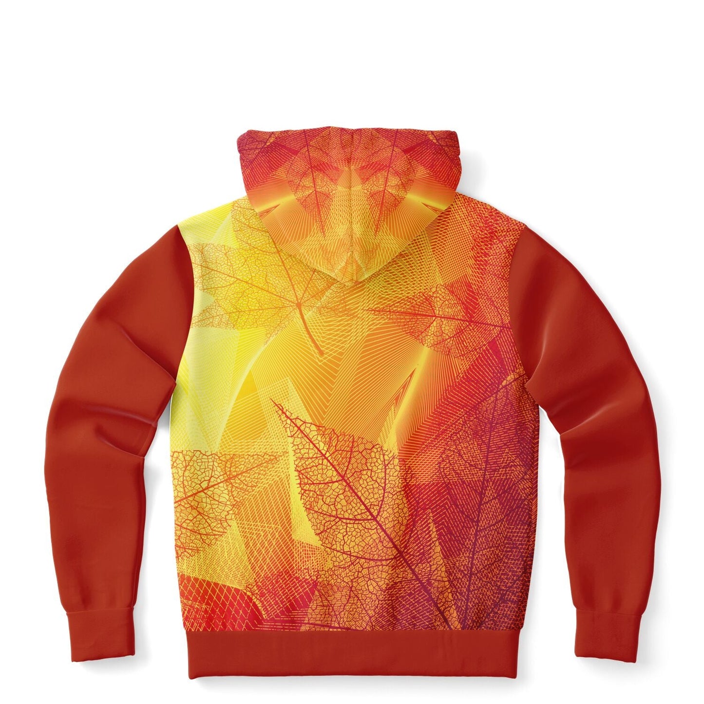 Autumn Wolf Zip Hoodie Unisex (W)