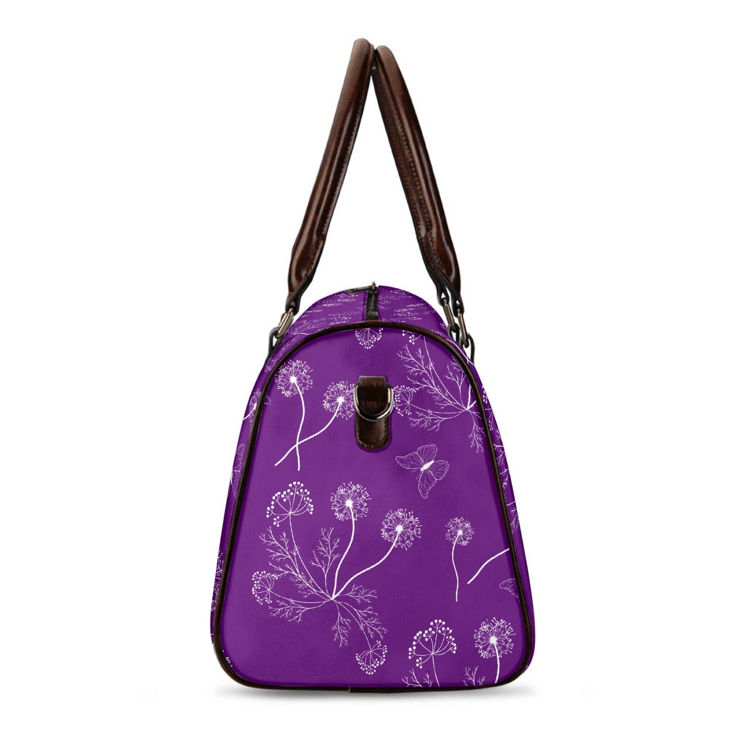 Dandelions Purple Travel Bag (Small and Medium)