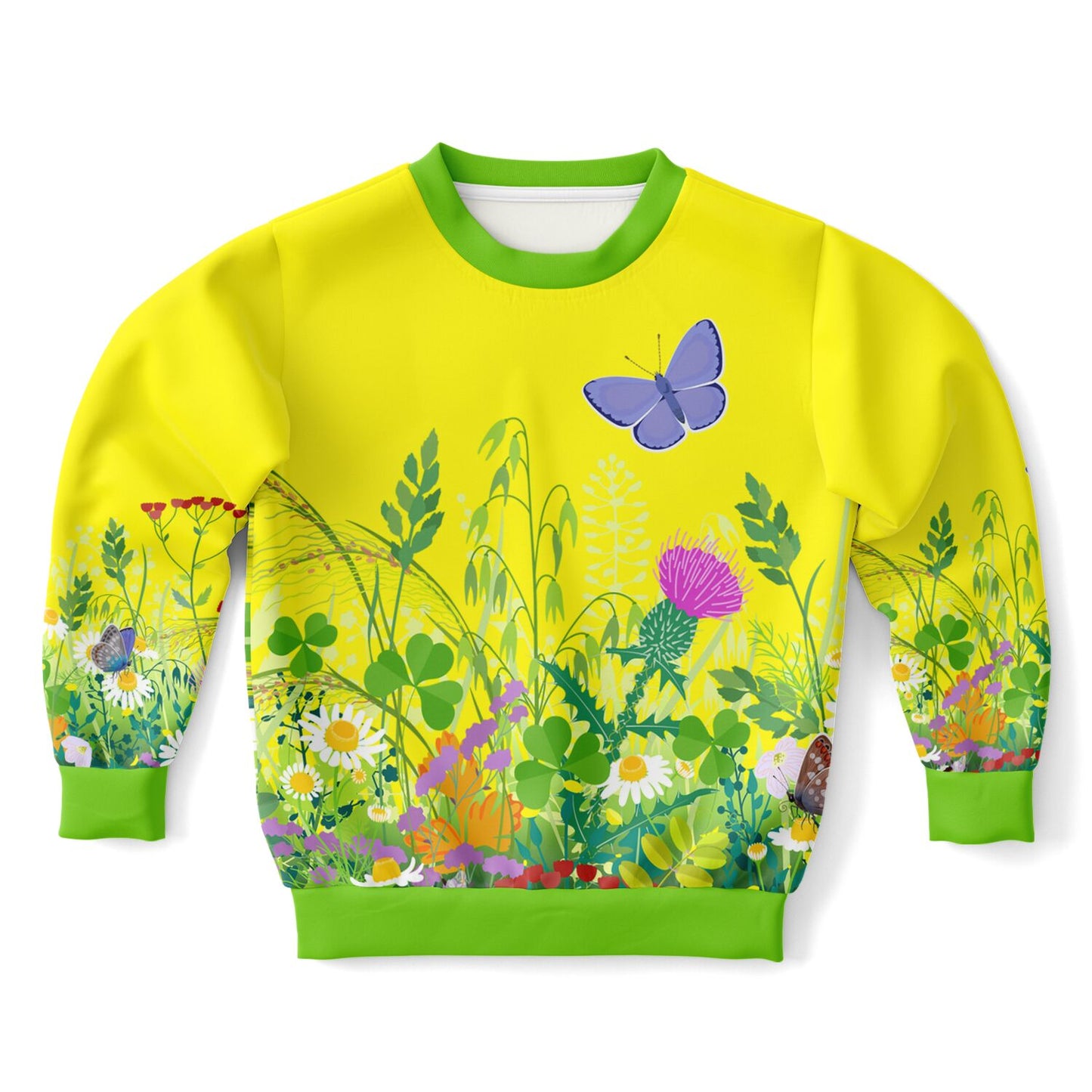 Summer Field Kids Sweatshirt