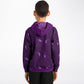 Purple Gymnastics Girl Kids Hoodie