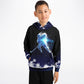 Dark Blue Hockey Kids Hoodie