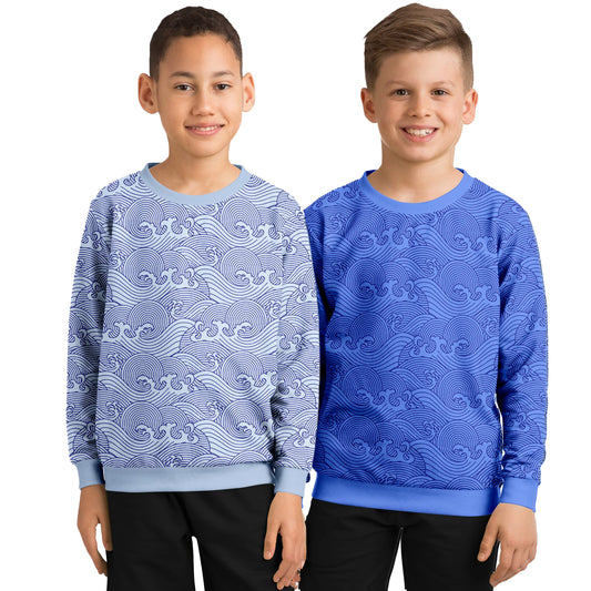 Waves Kids Sweatshirt (4 variants)