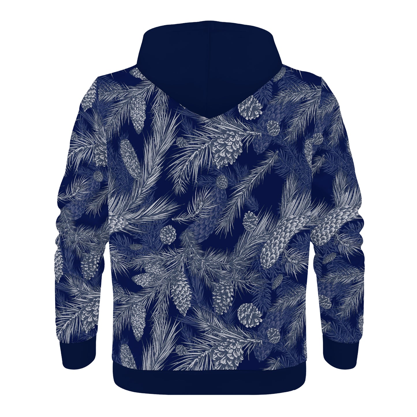 Dark Blue Spruce Women's  Zip Hoodie