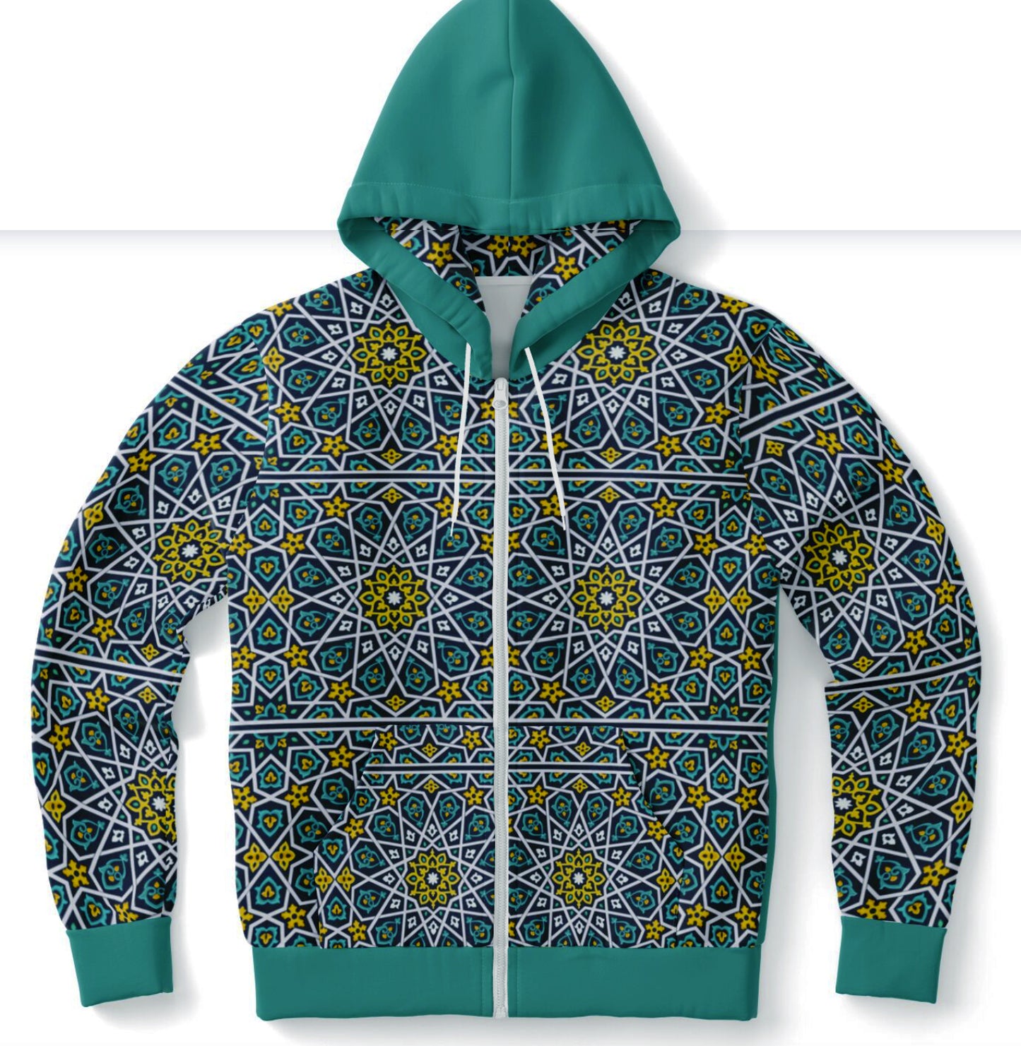 Geometric Pattern Hoodie Design 1