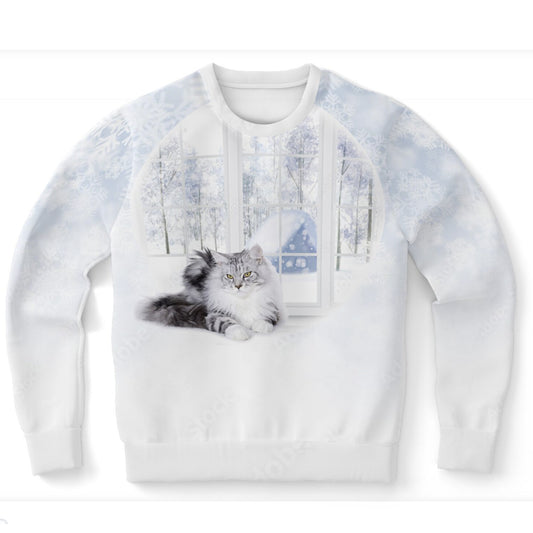 Winter Cat Sweatshirt