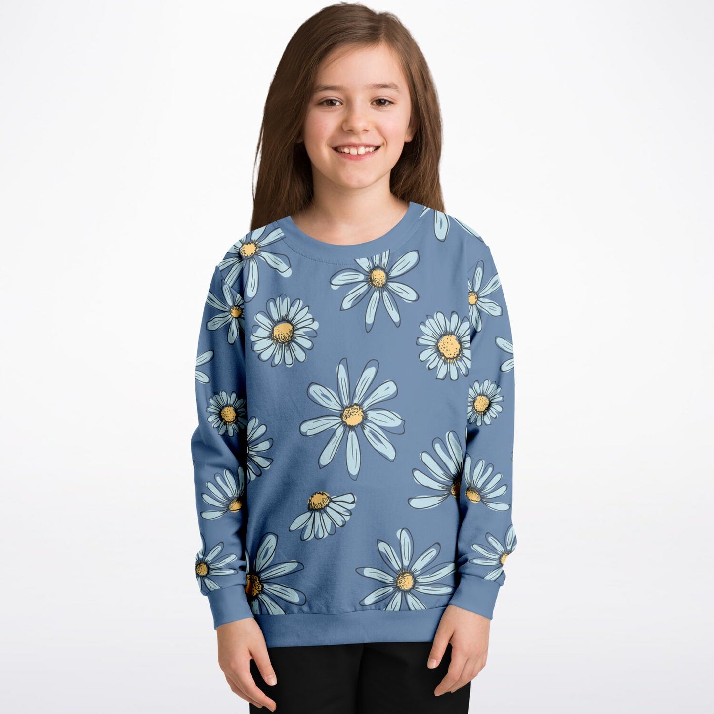 Bright Daisies Kids sweatshirt (4 variants)