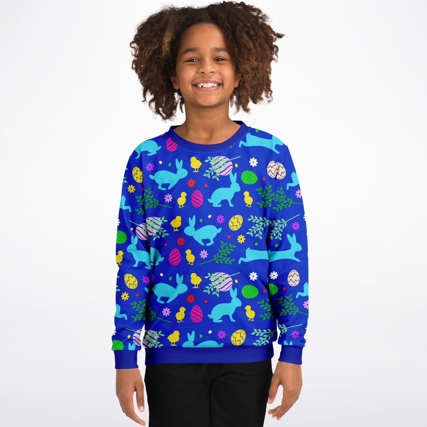 Easter Bunnies Kids Sweatshirt (2 colors)