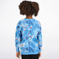 Blue Winter Kids Sweatshirt