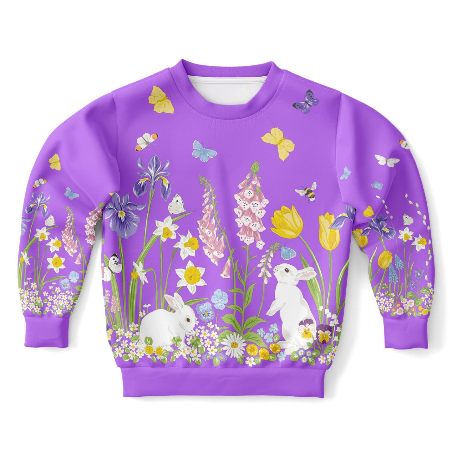 Spring Bunnies Kids Sweatshirt (3 variants)