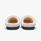 Silver Leaves Fluffy Bedroom Slippers