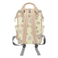 Pale Yellow Bears Multipurpose Backpack/Diaper Bag