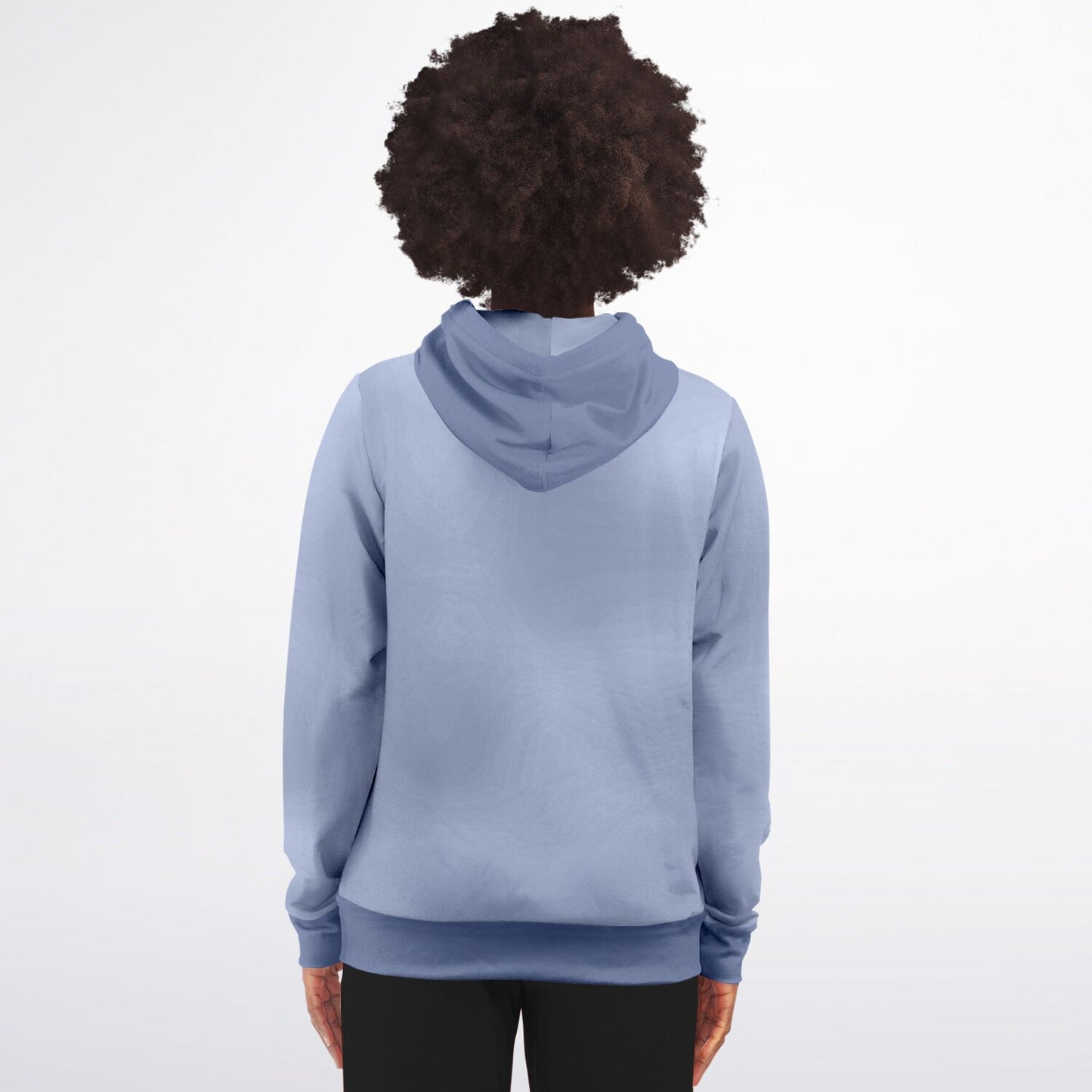 Village Fence Grey Zip Hoodie Unisex