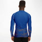 Waves Blue Men's Rashguard