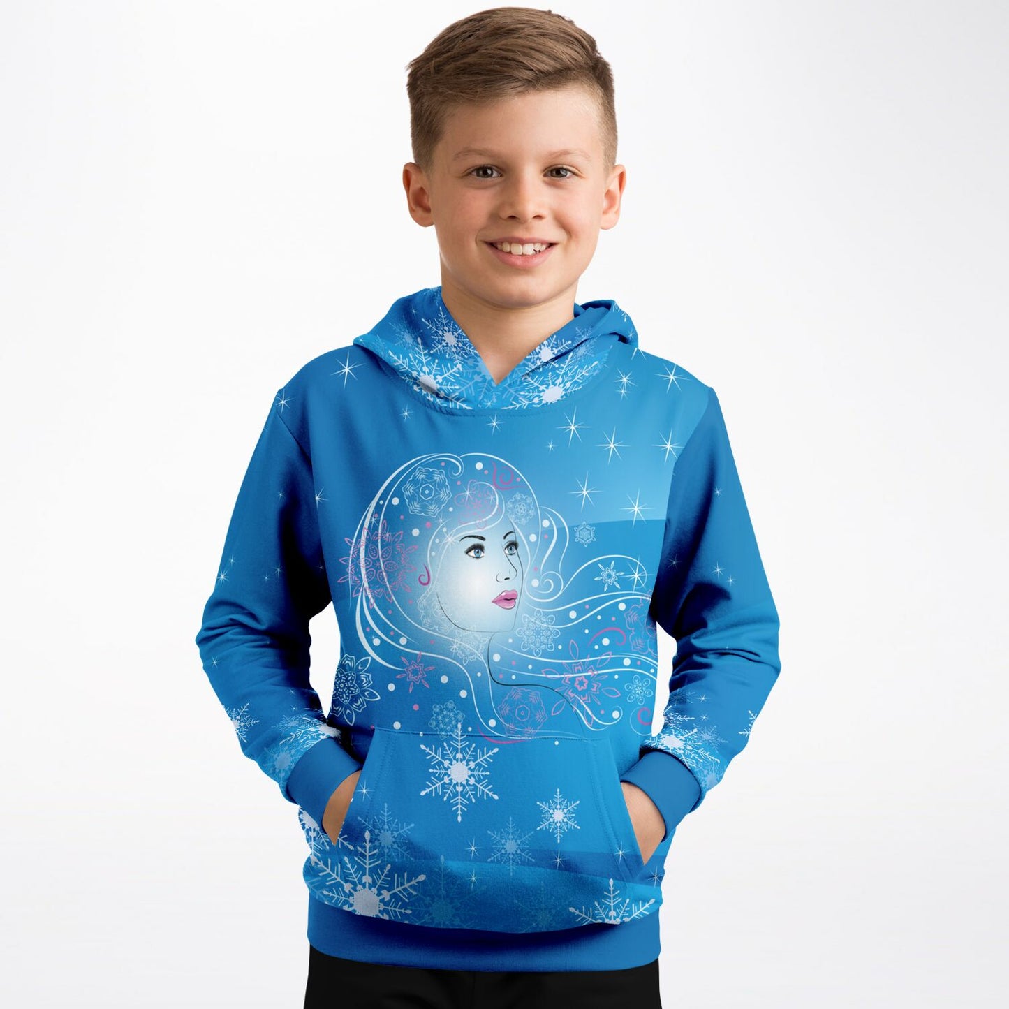 Winter Princess Kids Hoodie