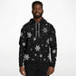 Black Snowflakes Hoodie Unisex