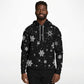 Black Snowflakes Hoodie Unisex (W)