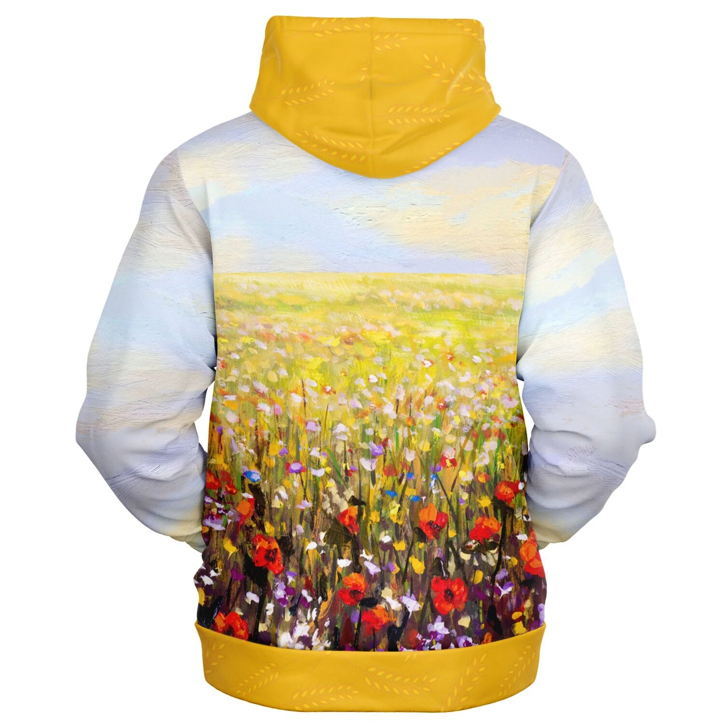 Ukraine Summer Village Zip Hoodie