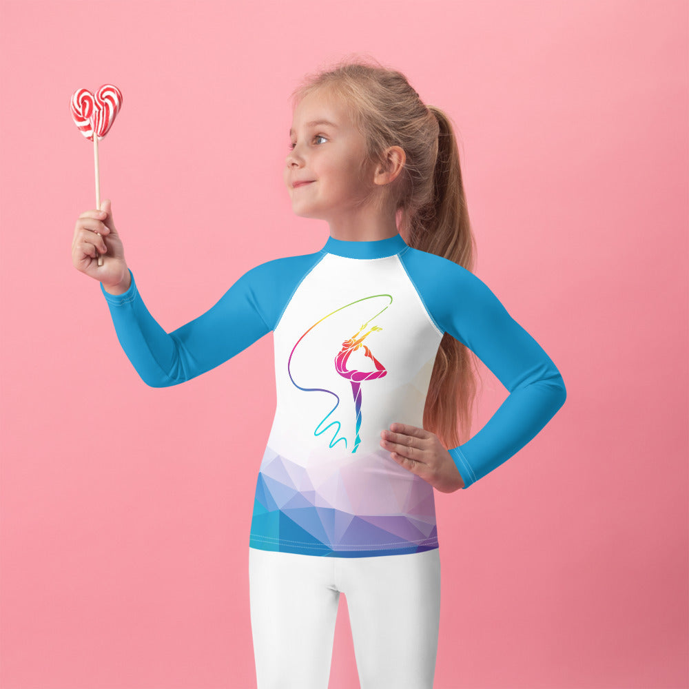 Gymnast Girl Rash Guard