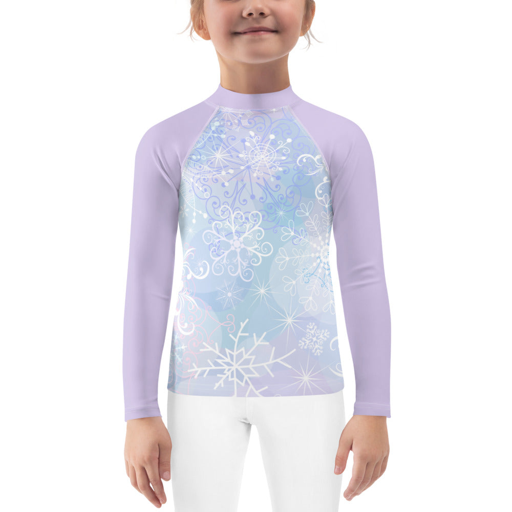 Purple Kids Performance Long Sleeve T-shirt