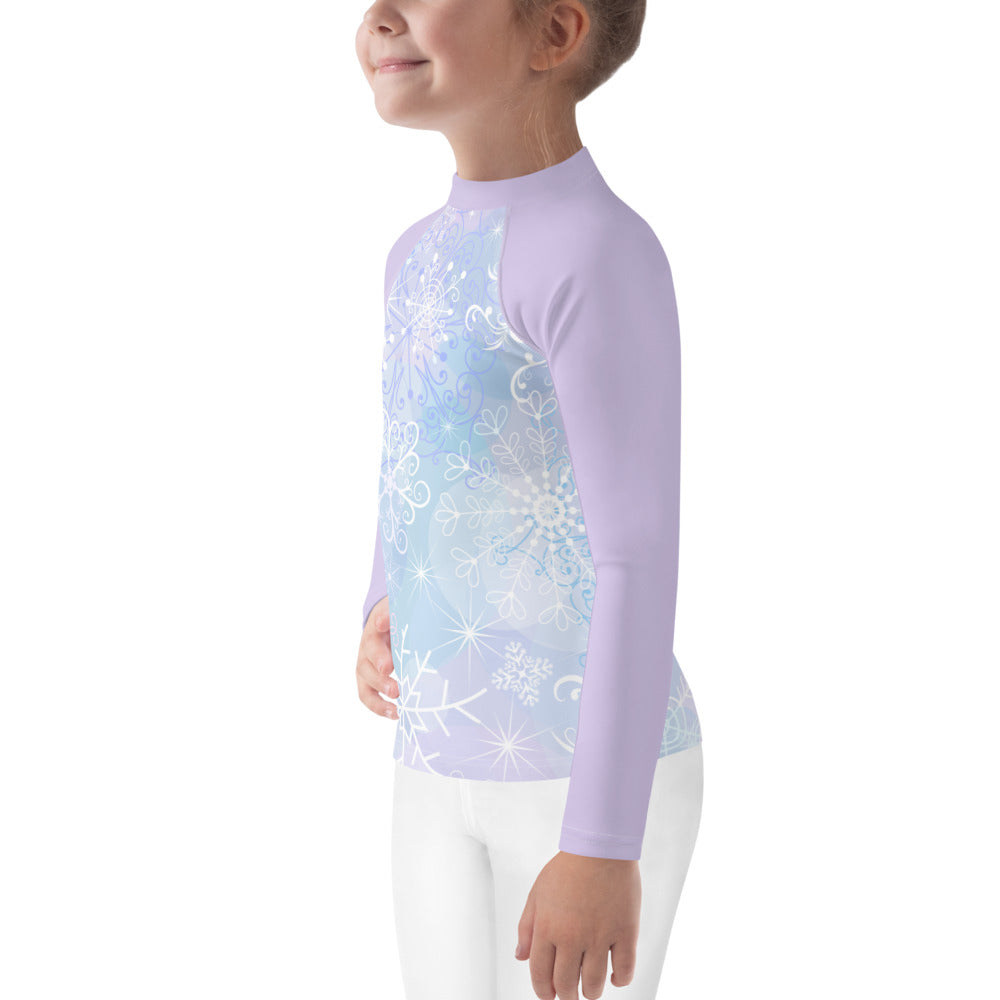 Purple Kids Performance Long Sleeve T-shirt