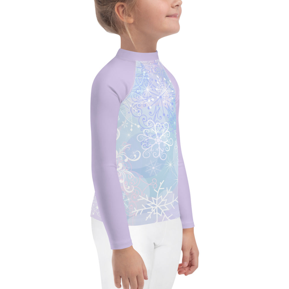 Purple Kids Performance Long Sleeve T-shirt