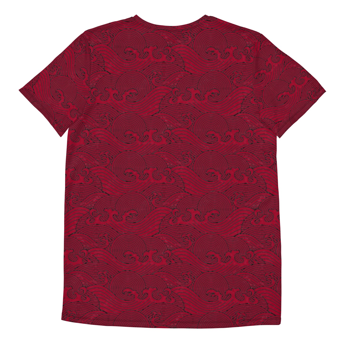 Japanese Dragon Fish Men's Athletic T-shirt