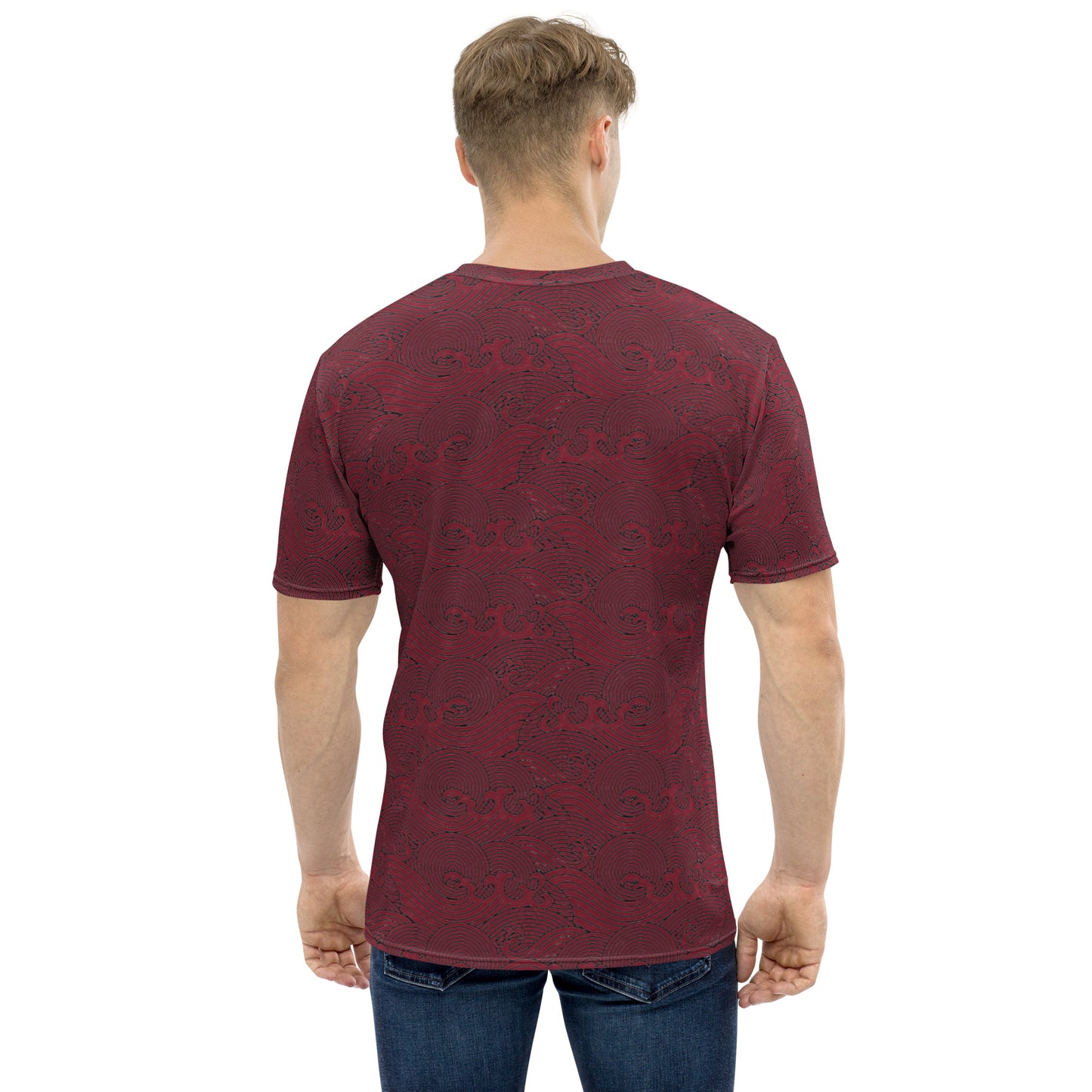 Koi Dark Red Men's t-shirt
