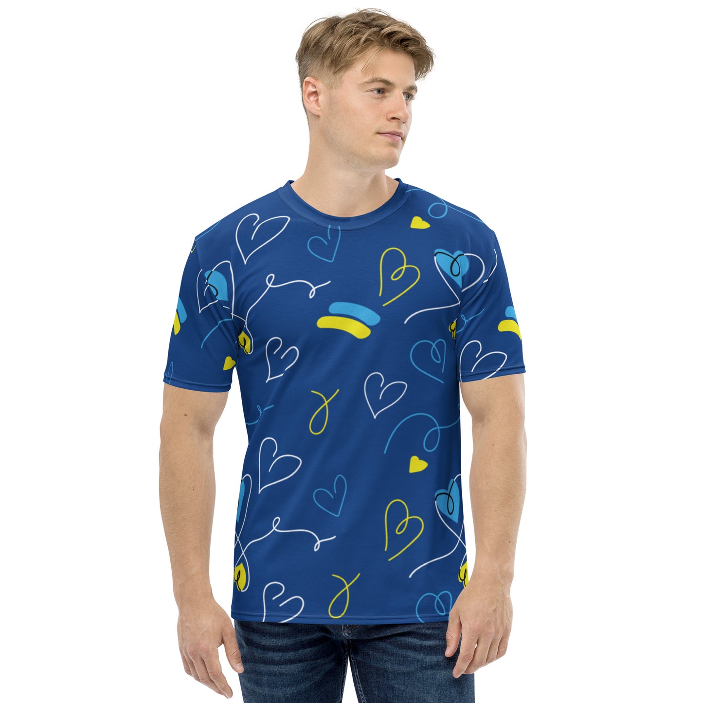 Ukraine Hearts 3 Men's t-shirt