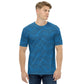 Waves 2 Blue Men's t-shirt (8 shades)