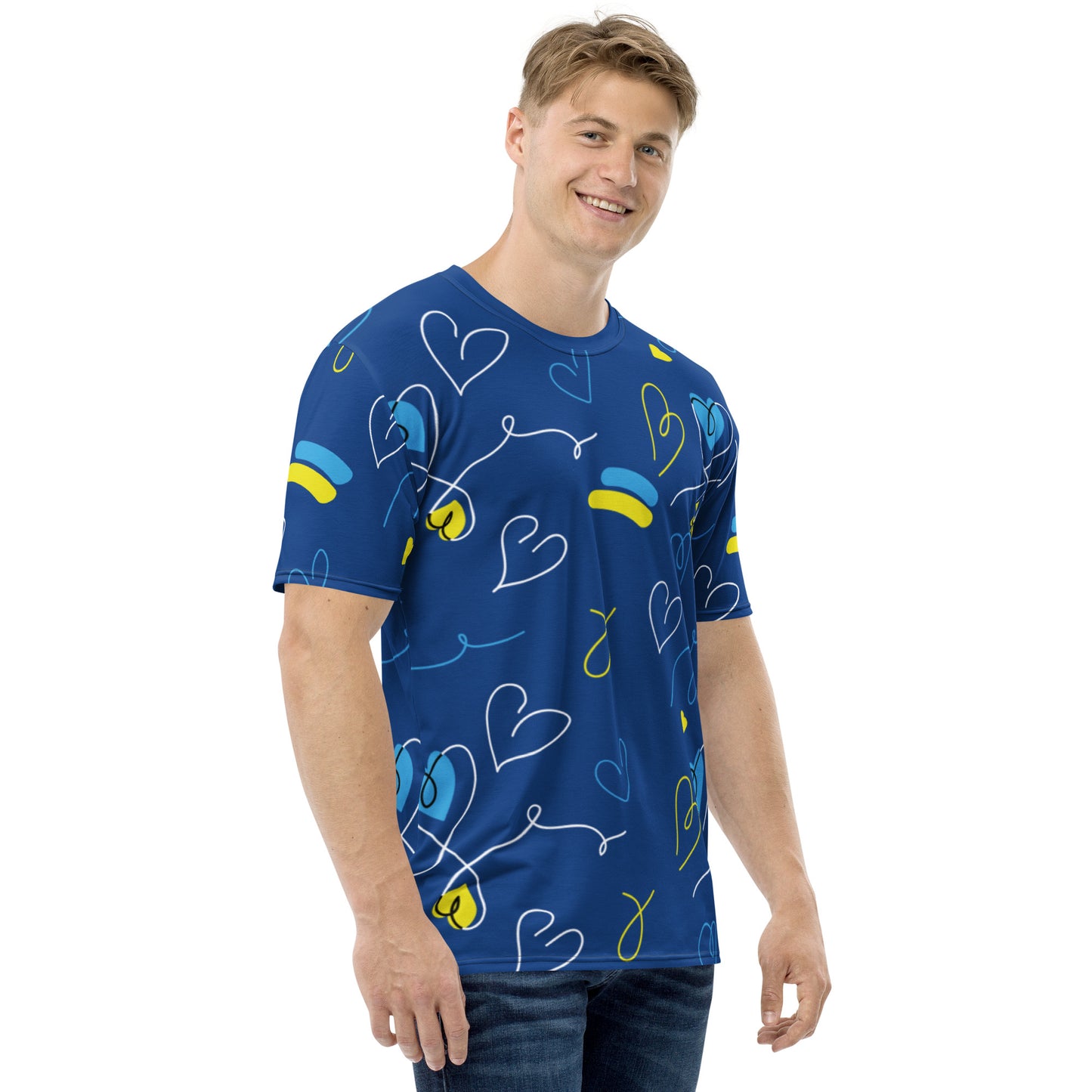 Ukraine Hearts 3 Men's t-shirt